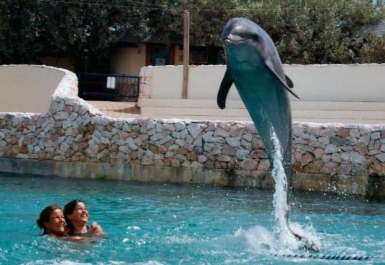 Gofran mit ihrer Therapeutin auf Curacao