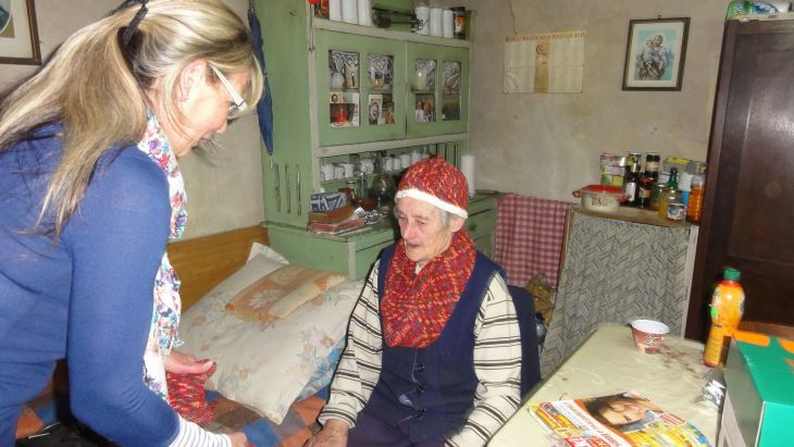 alte Menschen in Rumänien