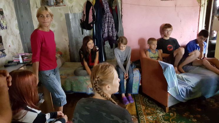 Familienbesuche in Lettland