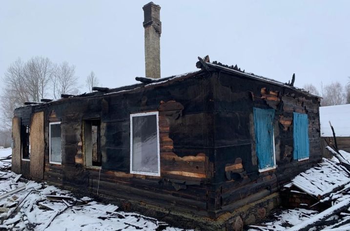das Haus nach der Explosion