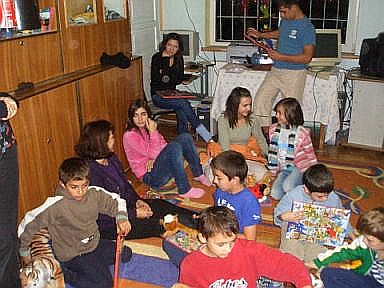 Im Kinderheim in Timisoara